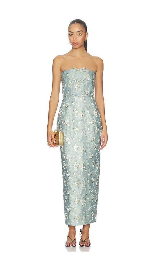 v. chapman kim dress in slate. - size 4 (also in 6)