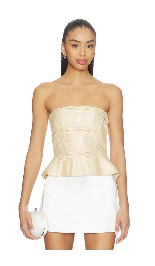 v. chapman kinsley top in yellow. - size 0 (also in 4, 2, 6, 8)