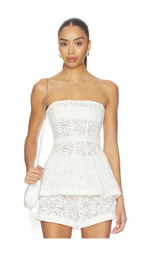 v. chapman rebecca top in white. - size 10 (also in 4)
