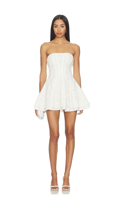 v. chapman rosemary mini dress in white. - size 10 (also in 8)