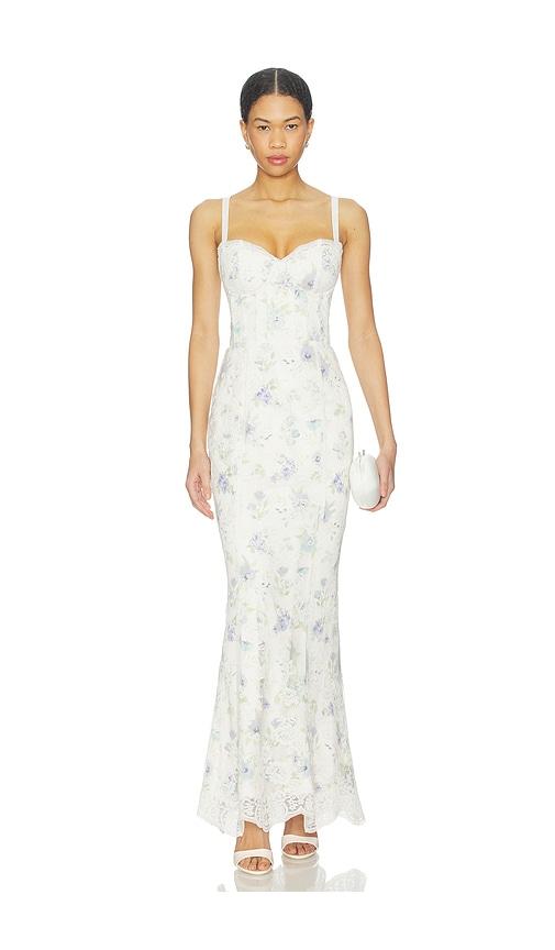 v. chapman ruby dress in blue. - size 10 (also in 4, 2, 6, 8, 12)