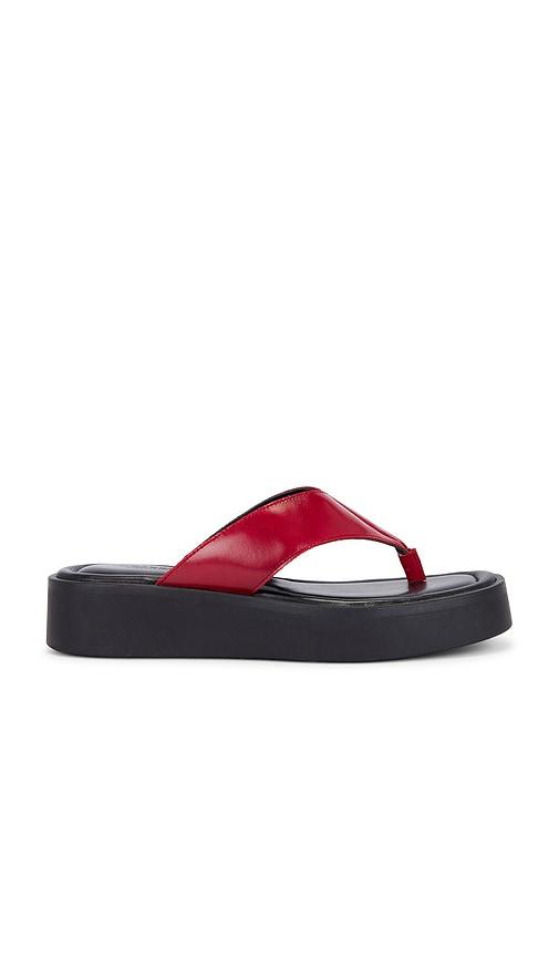vagabond shoemakers danya flip flops in red. - size 38 (also in 39, 40, 41)