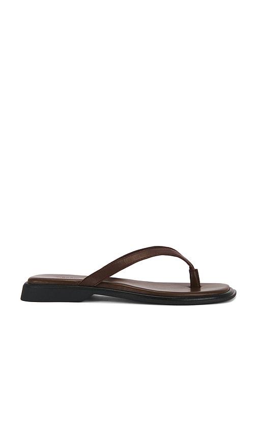 vagabond shoemakers izzy sandal in chocolate. - size 38 (also in 39, 40, 41)