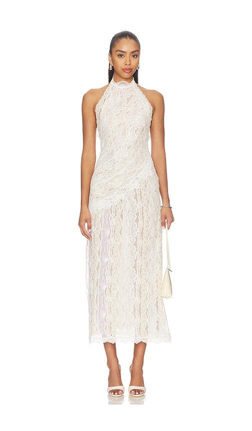 vaillant carla dress in white. - size 38/m (also in 40/l)
