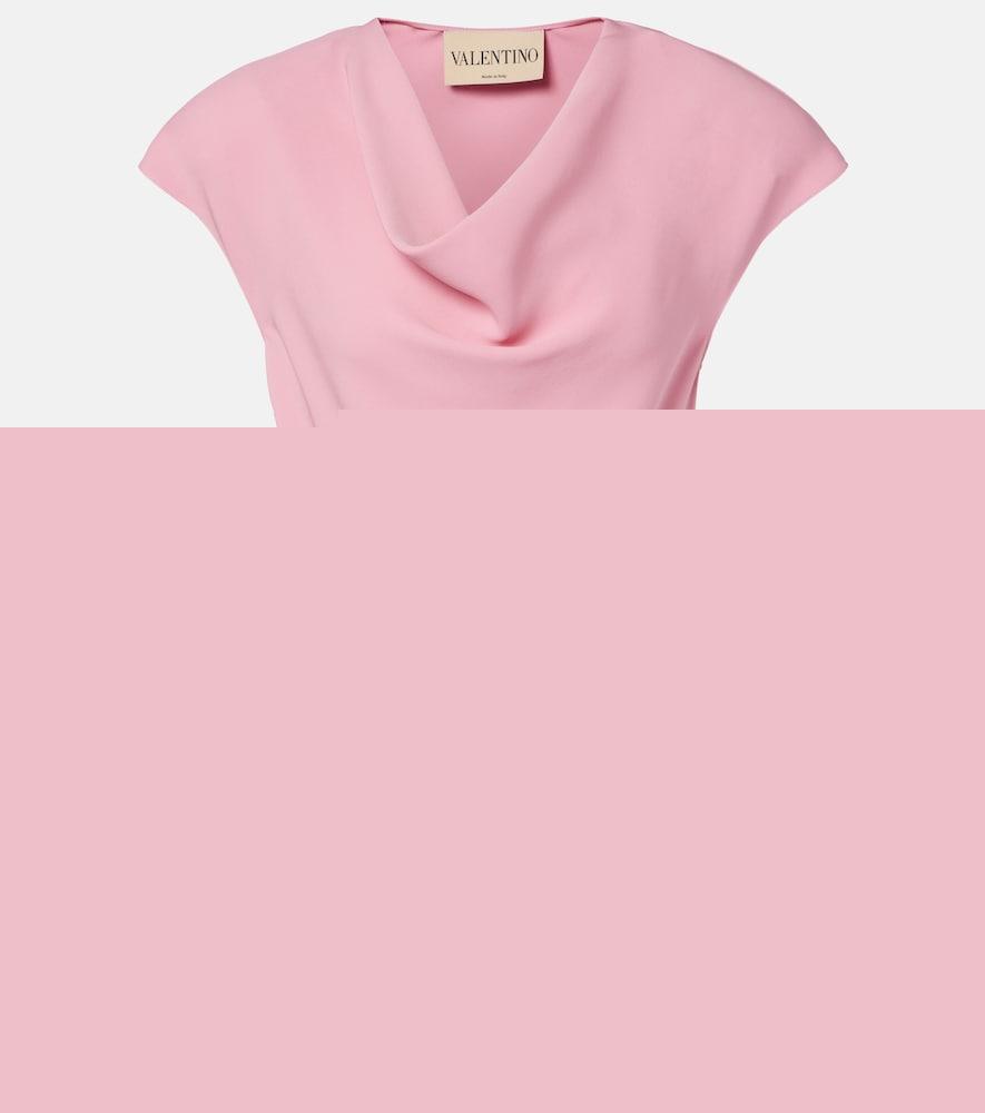 valentino cady couture draped top