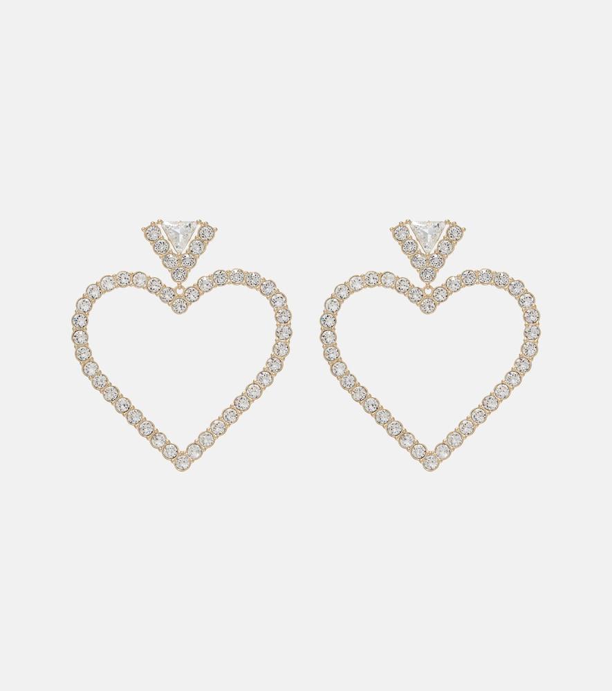 valentino caur royal embellished earrings