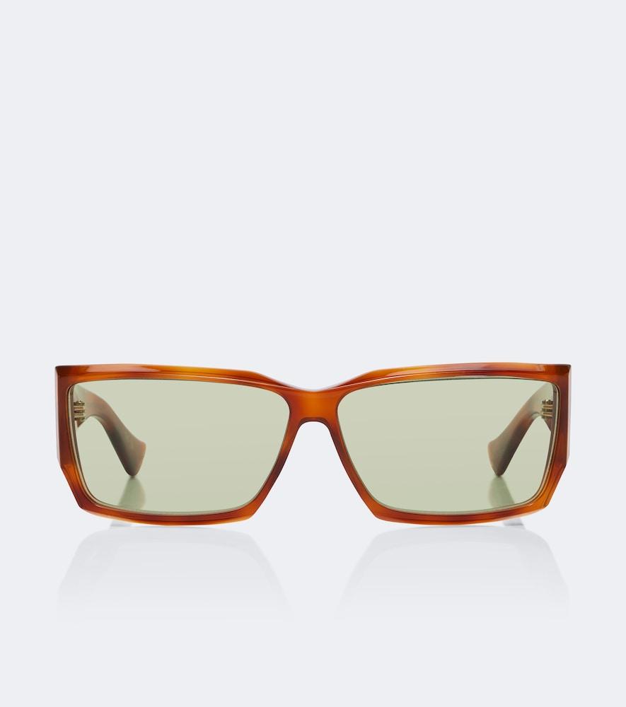 valentino classico vlogo rectangular sunglasses