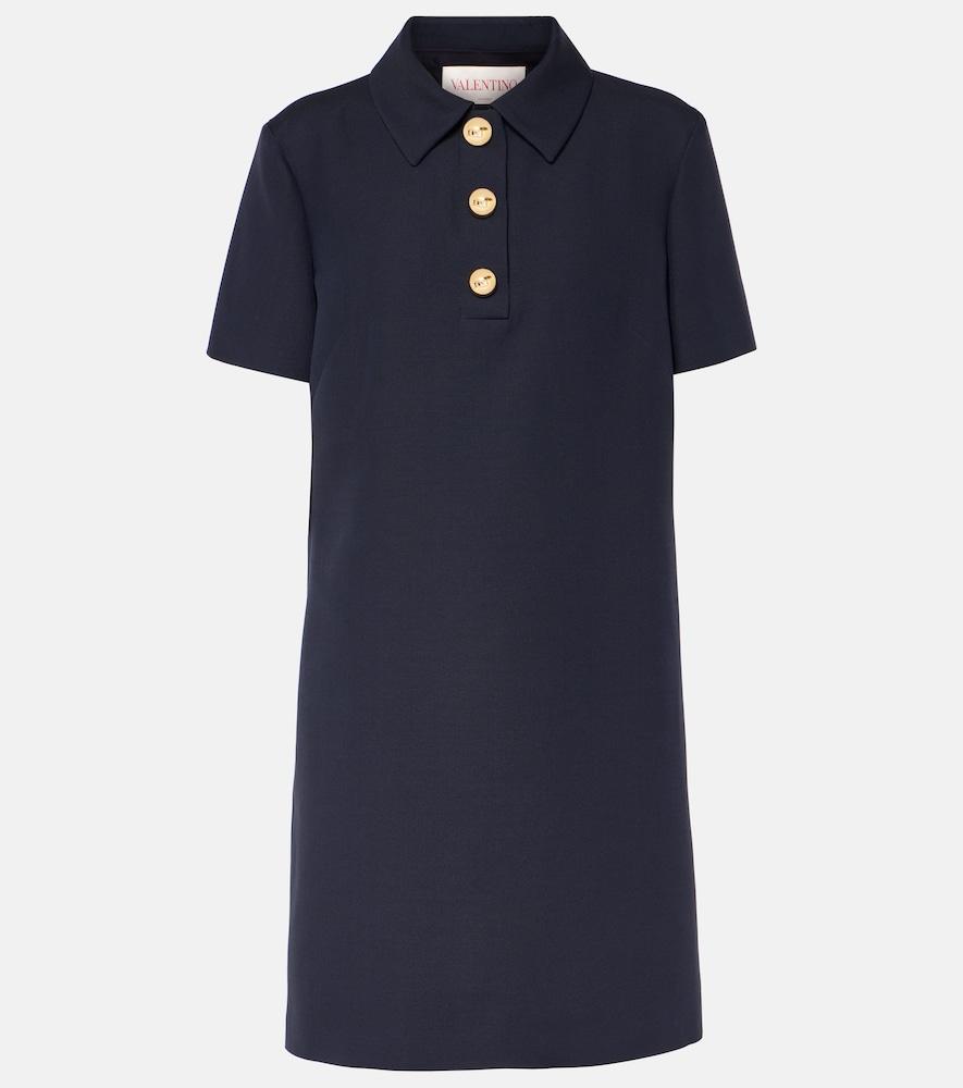 valentino crêpe couture minidress