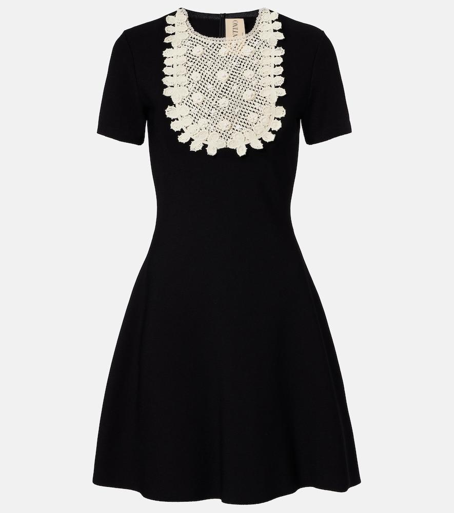 valentino crochet minidress