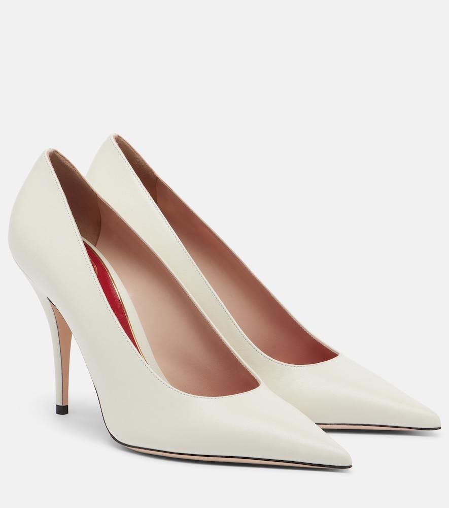 valentino garavani cuttie leather pumps