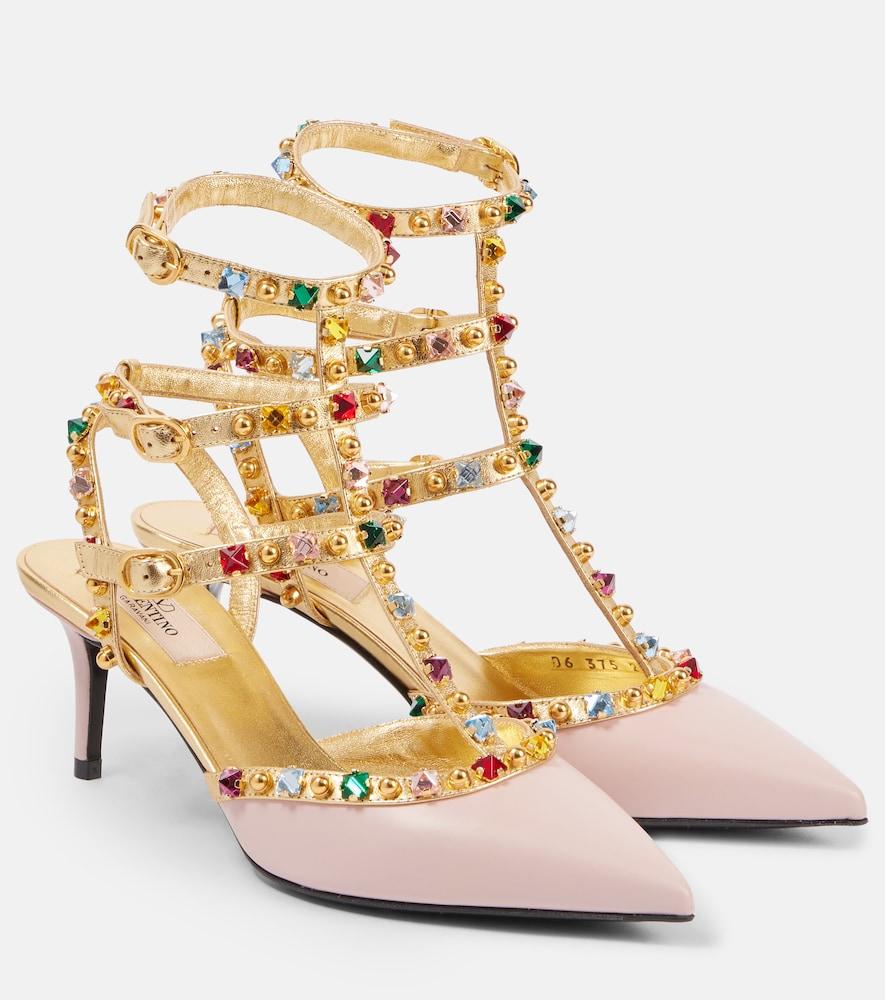 valentino garavani rockstud 65 leather pumps
