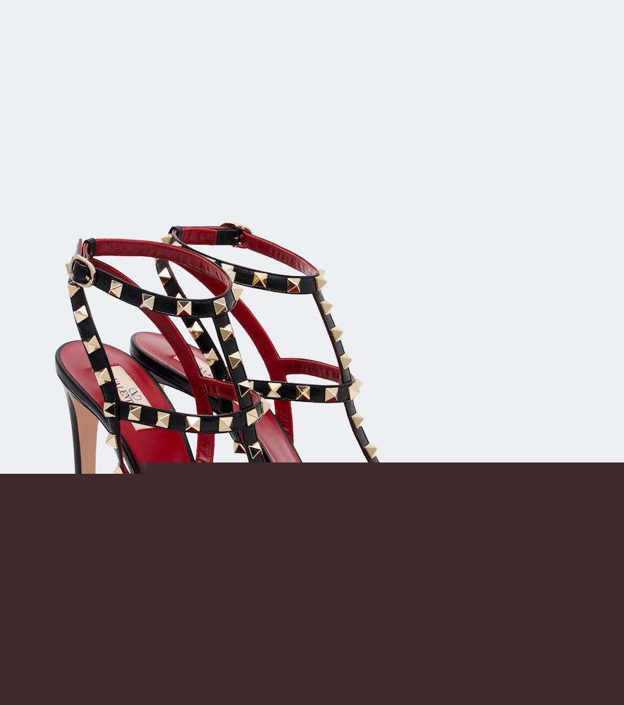 valentino garavani rockstud leather pumps