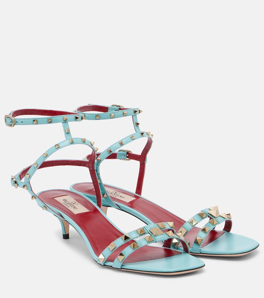 valentino garavani rockstud leather sandals