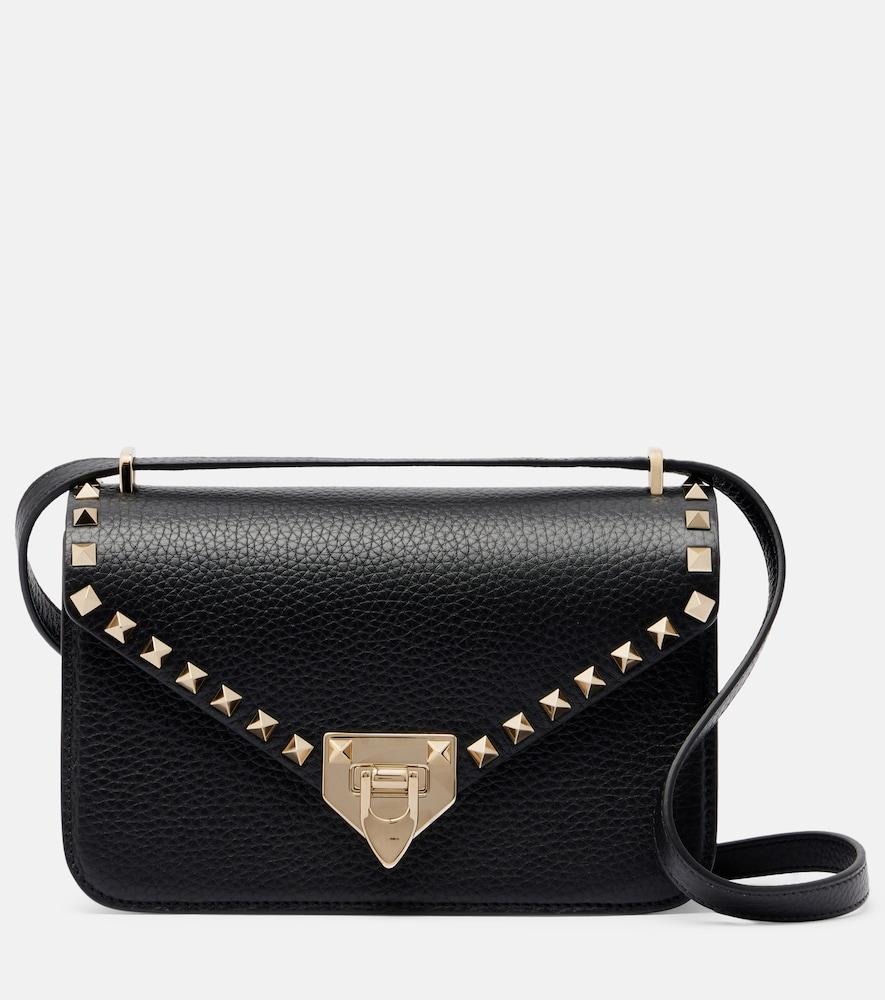 valentino garavani rockstud small leather shoulder bag