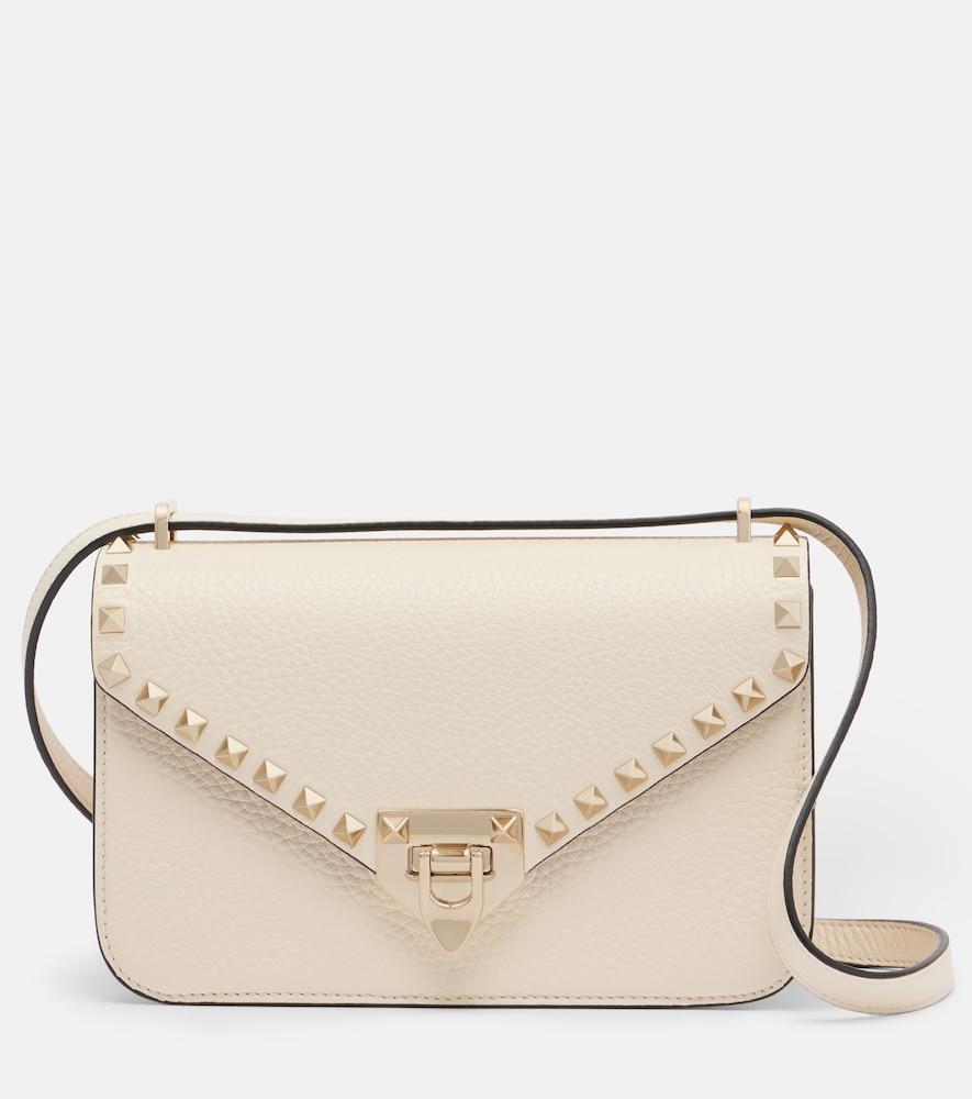 valentino garavani rockstud small leather shoulder bag