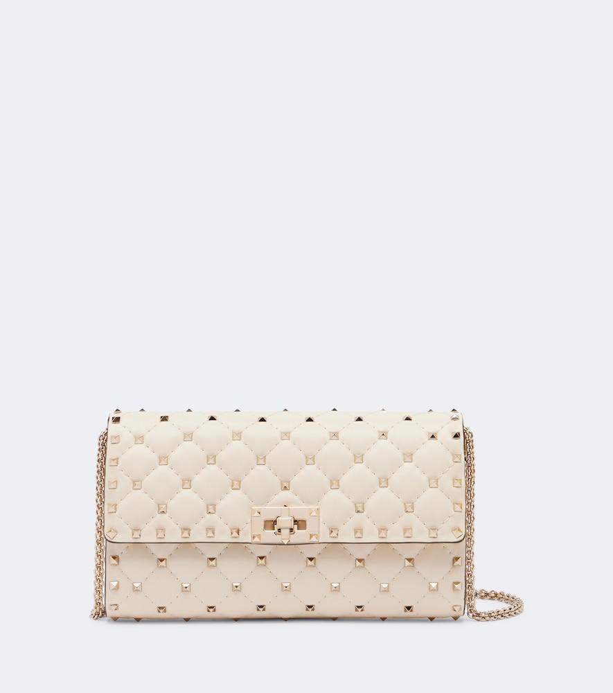 valentino garavani rockstud spike small leather crossbody bag