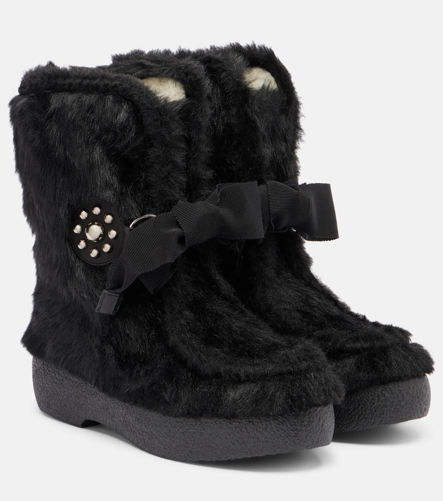 valentino garavani snowish ankle boots