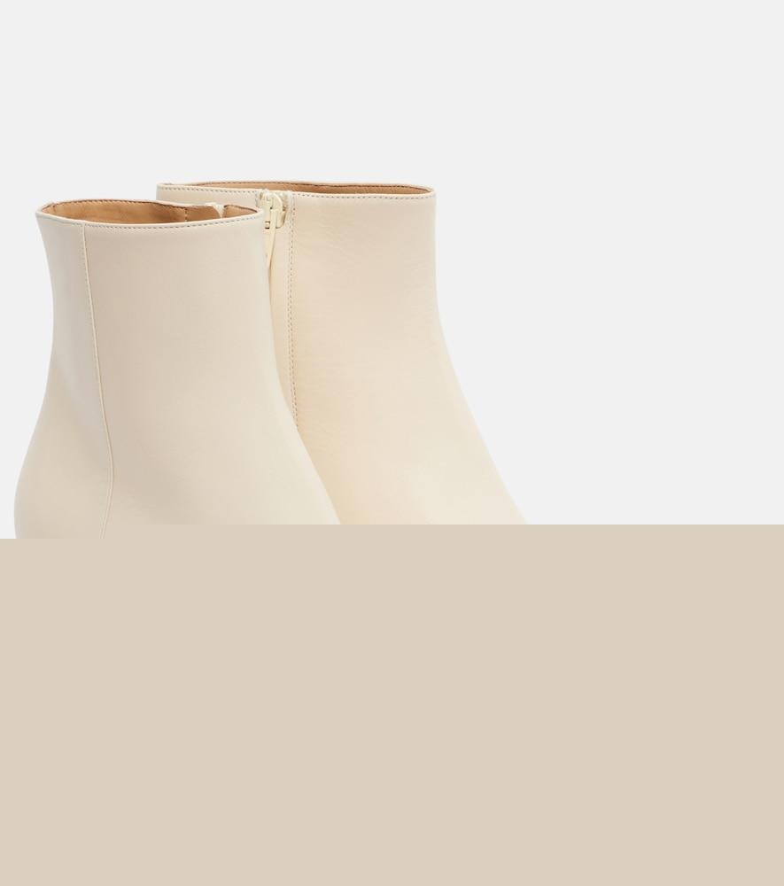 valentino garavani valet du roi 60 leather ankle boots
