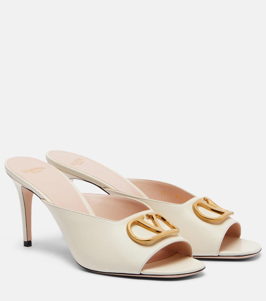 valentino garavani vlogo leather mules