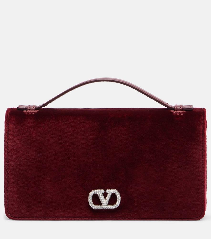 valentino garavani vlogo velvet crossbody bag