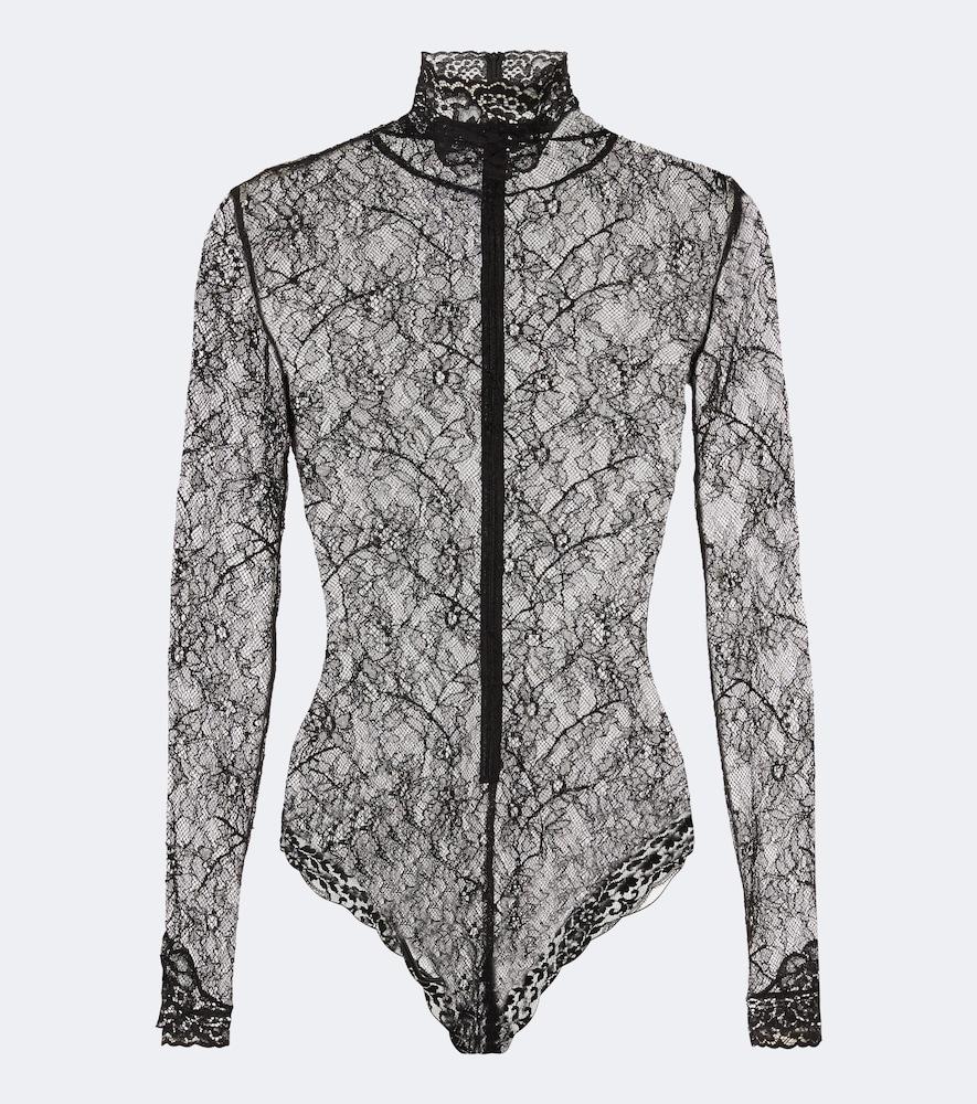 valentino lace bodysuit