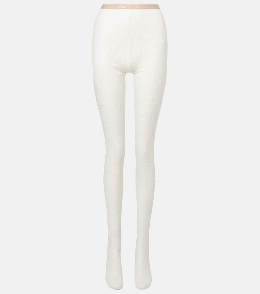 valentino lace tights