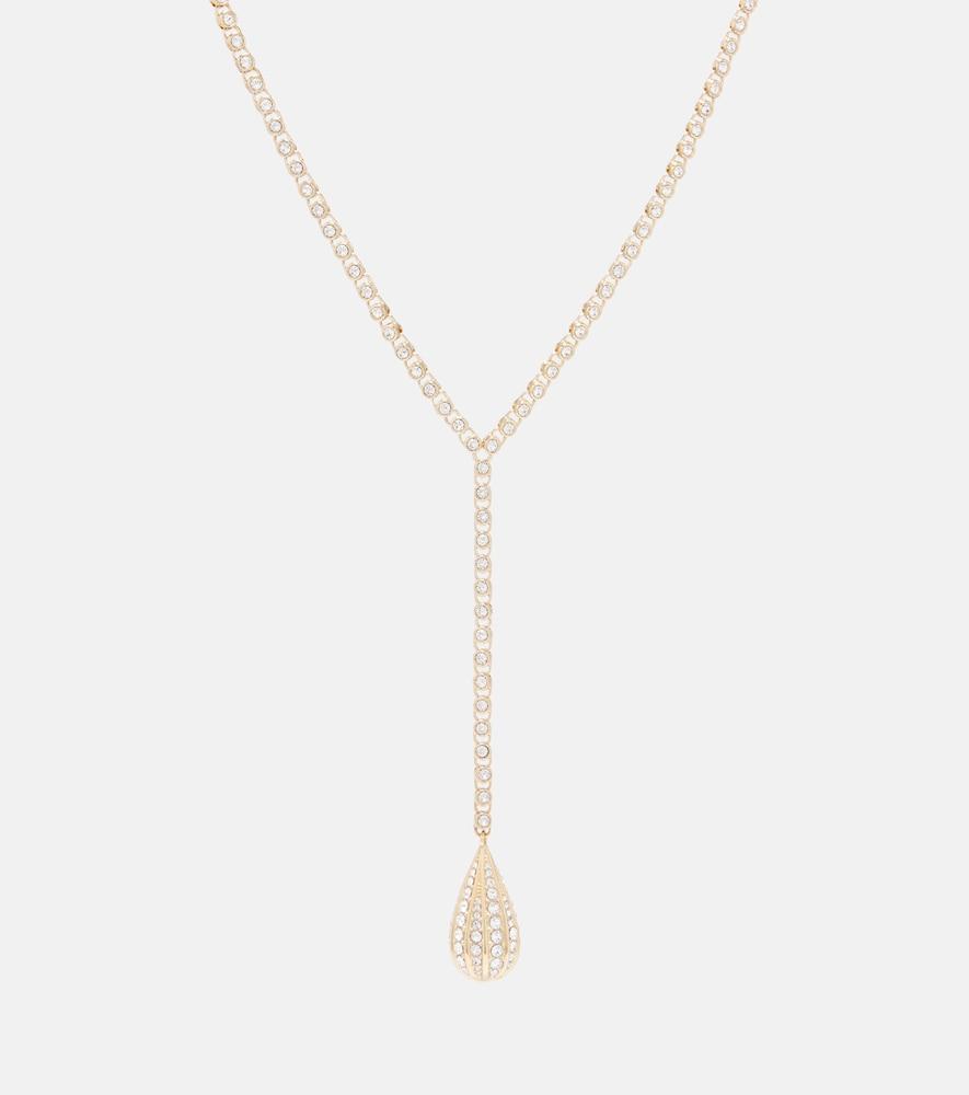 valentino poétique des gouttes swarovski-embellished necklace