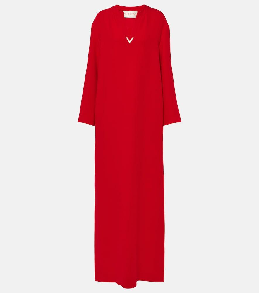 valentino silk gown