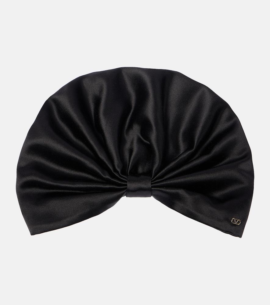 valentino silk head wrap