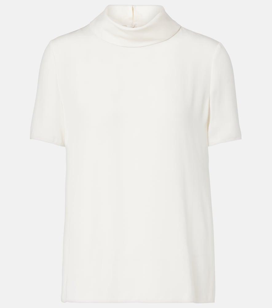 valentino silk top