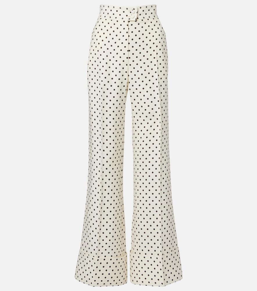 valentino supergran plusdepois flared pants