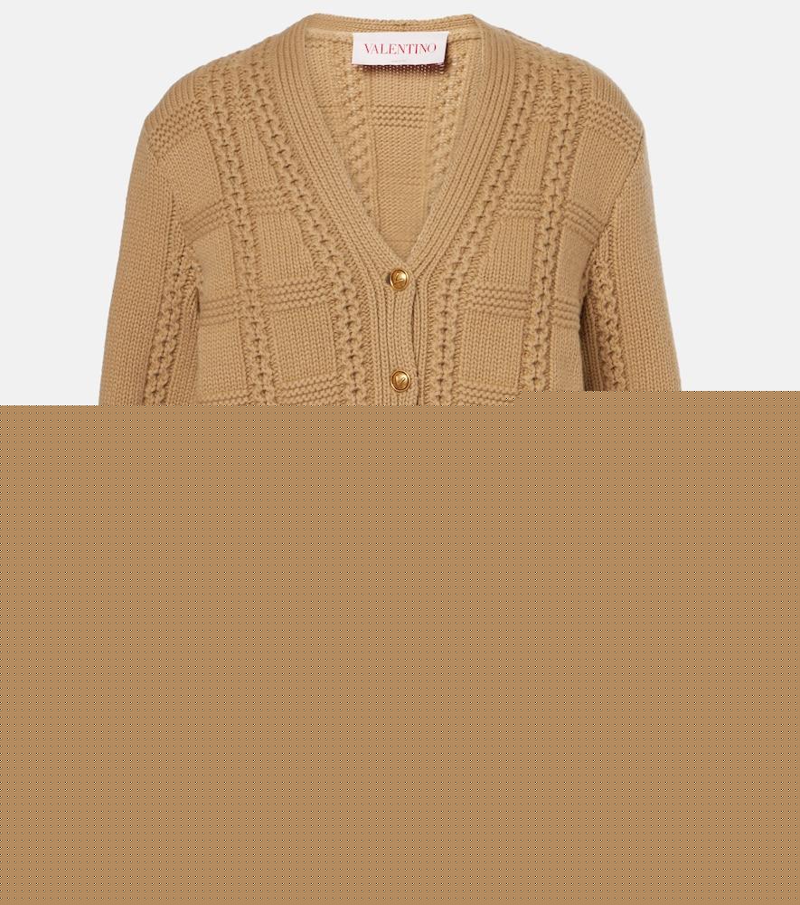 valentino virgin wool cardigan