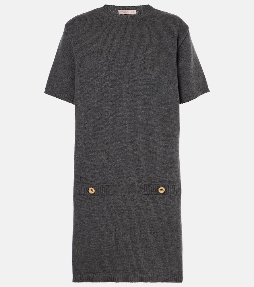 valentino virgin wool sweater dress