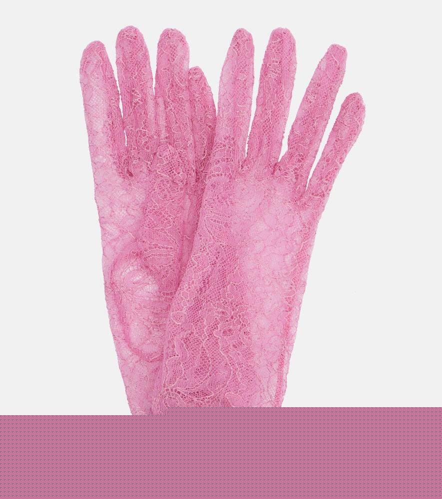 valentino vlogo lace gloves