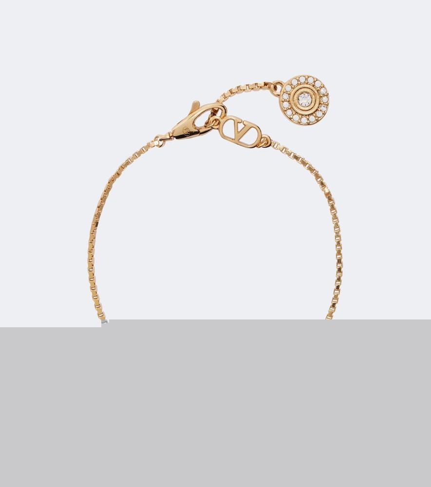valentino vlogo swarovski-embellished bracelet