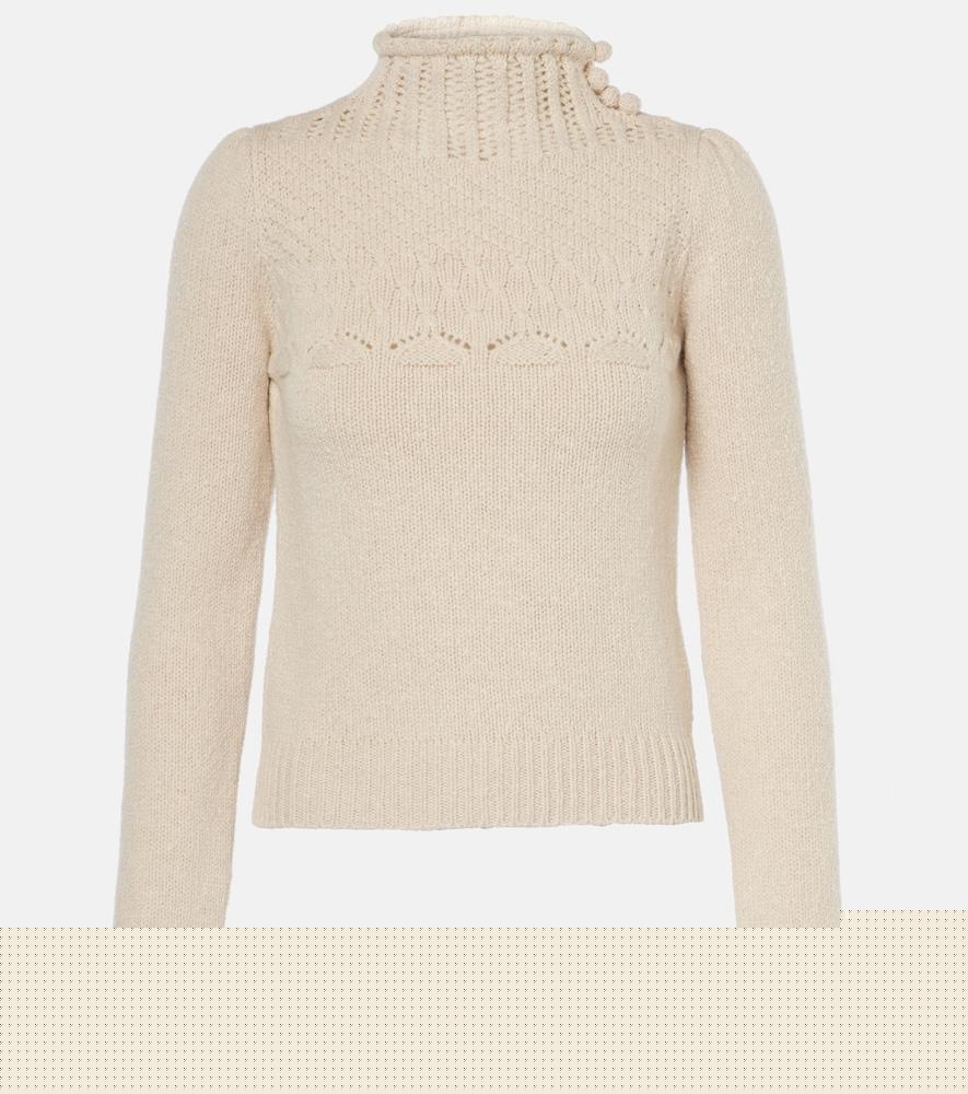 valentino wool and cashmere-blend sweater