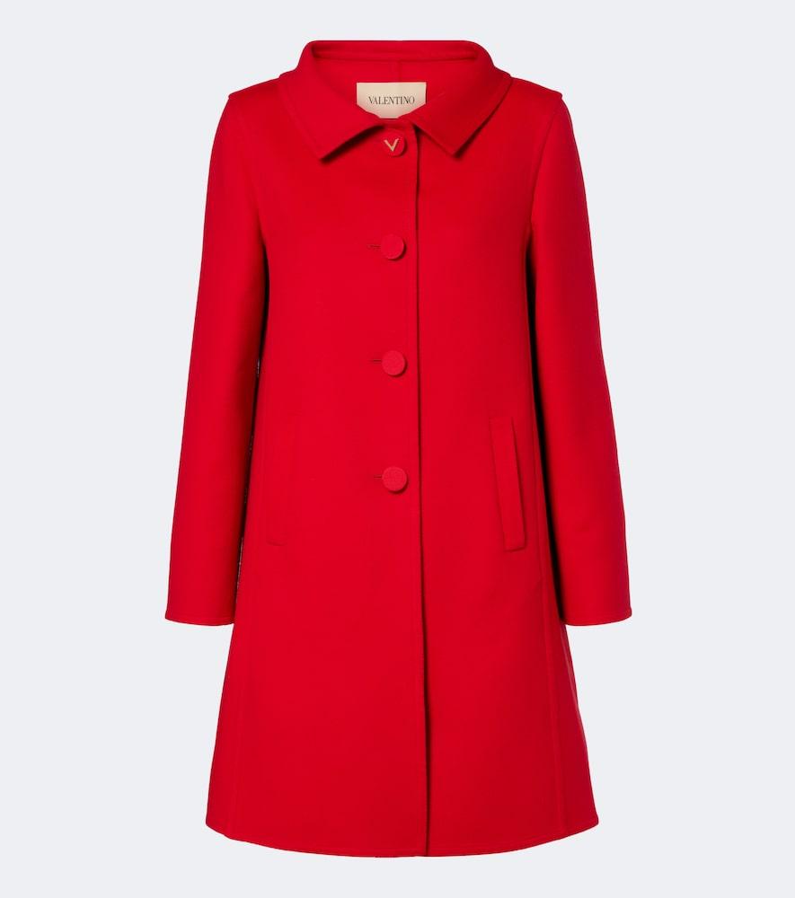 valentino wool and cashmere coat