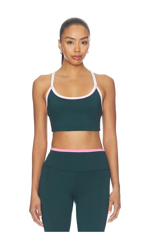 varley freesoft piper bra in green. - size m (also in s)