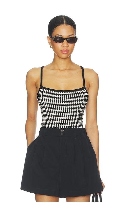 varley jared knit top in black. - size l (also in m, s, xl, xs)