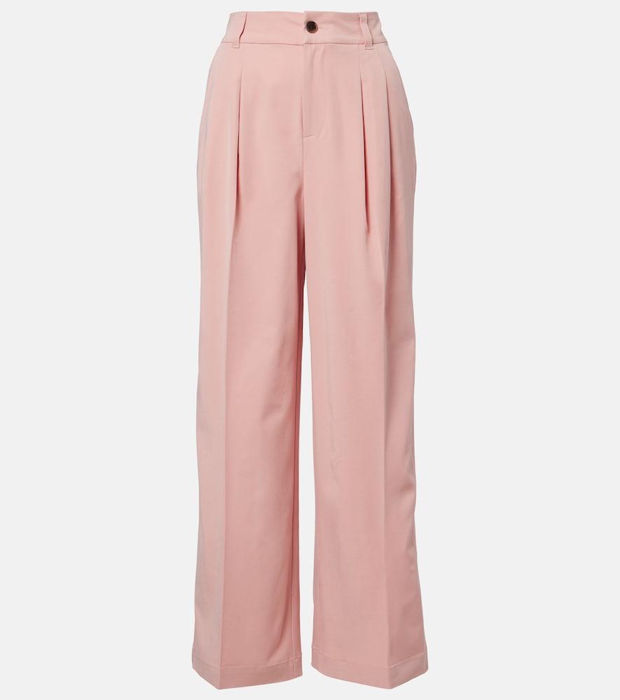 varley jayla pleated wide-leg pants