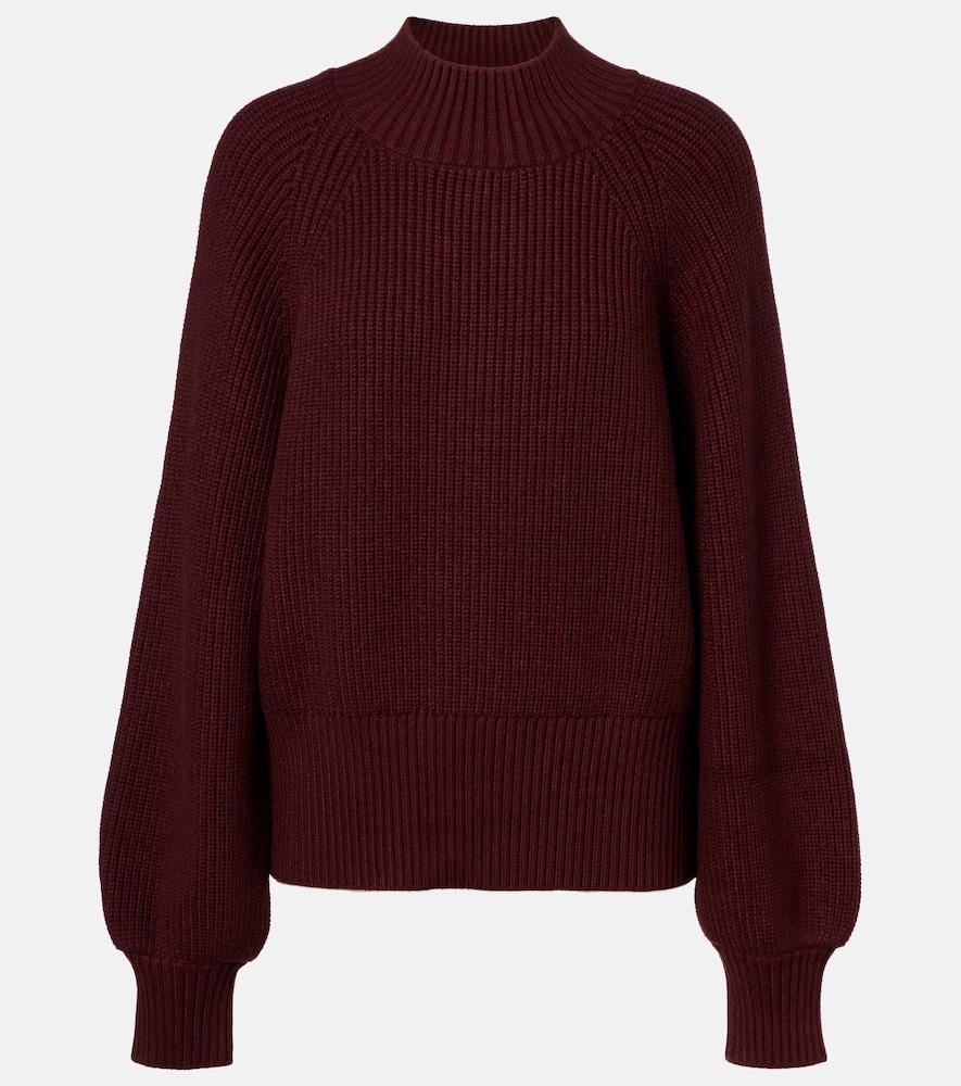 varley martina ribbed-knit sweater