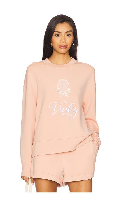 varley rasco namesake sweatshirt in rose. - size m (also in xl)