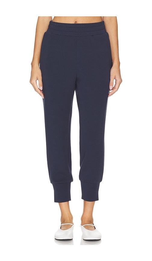 varley the slim cuff pant in navy. - size l (also in s, xs)