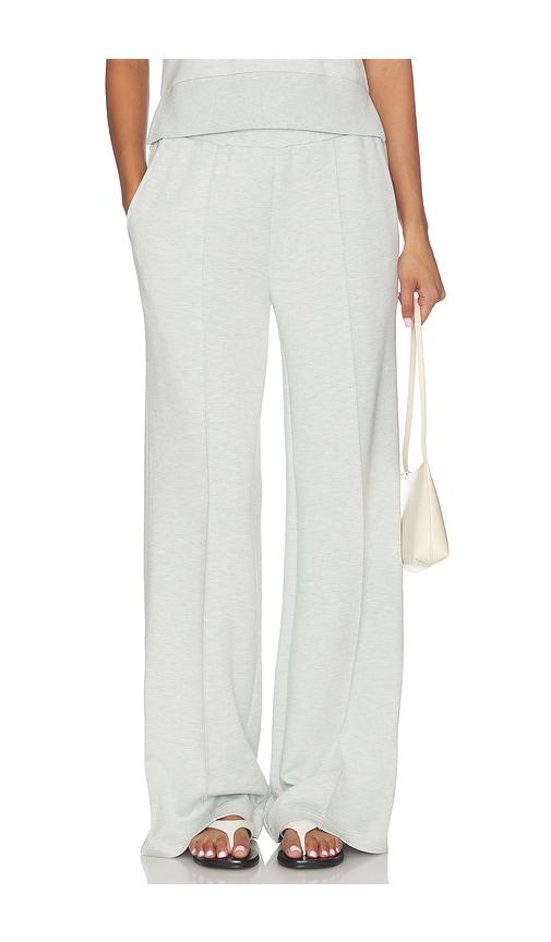 varley the wide leg pant in grey. - size l (also in s, xxs, xs, m, xl)