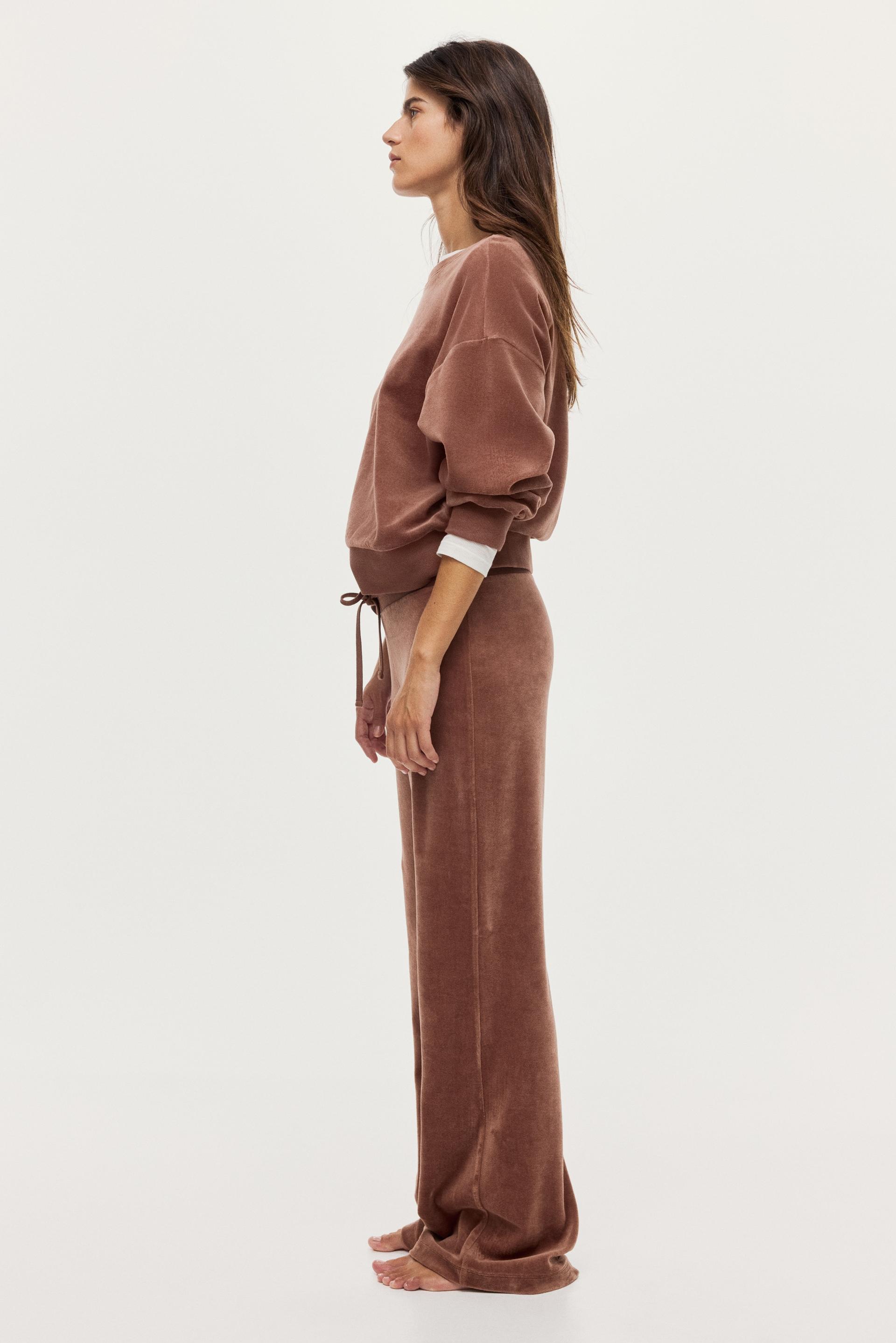 velour pants