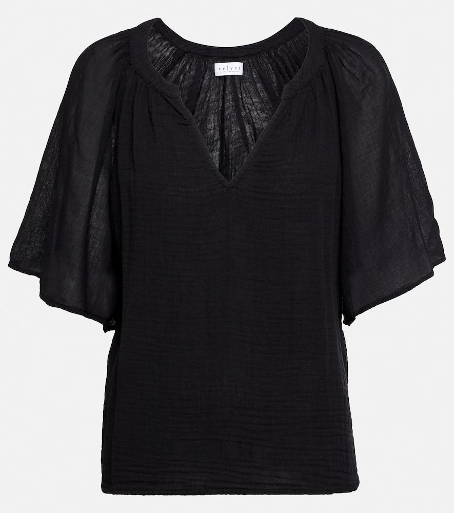 velvet belle cotton top