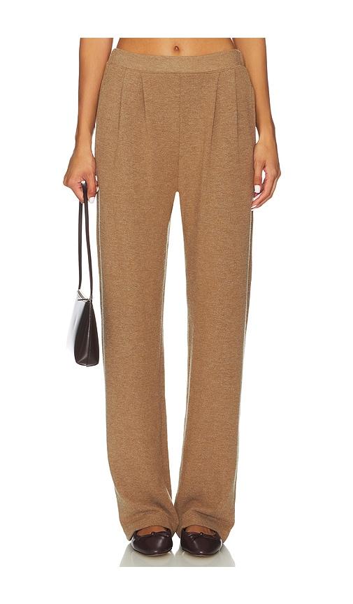 velvet by graham & spencer eliya pant in cognac. - size s (also in xs, xl)