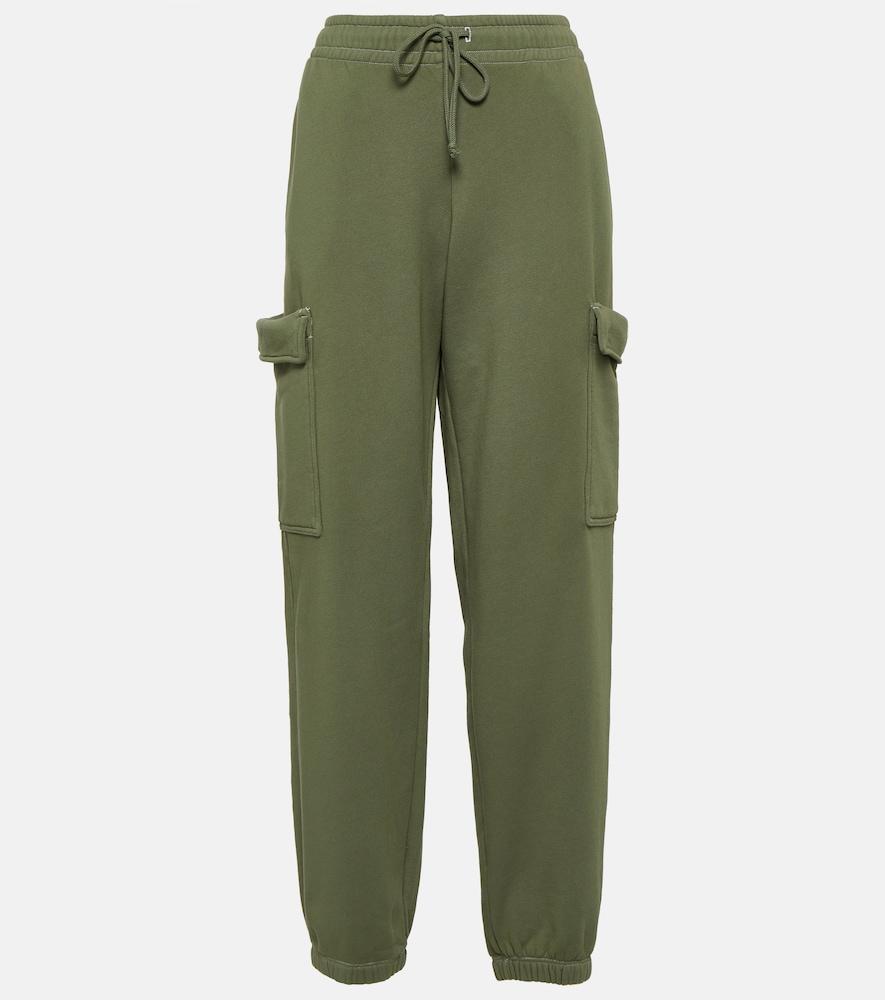 velvet cargo cotton jersey sweatpants