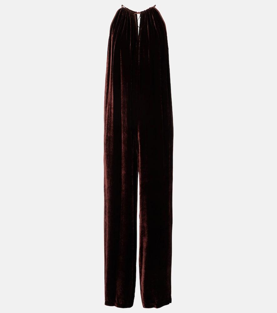 velvet cienna velvet jumpsuit