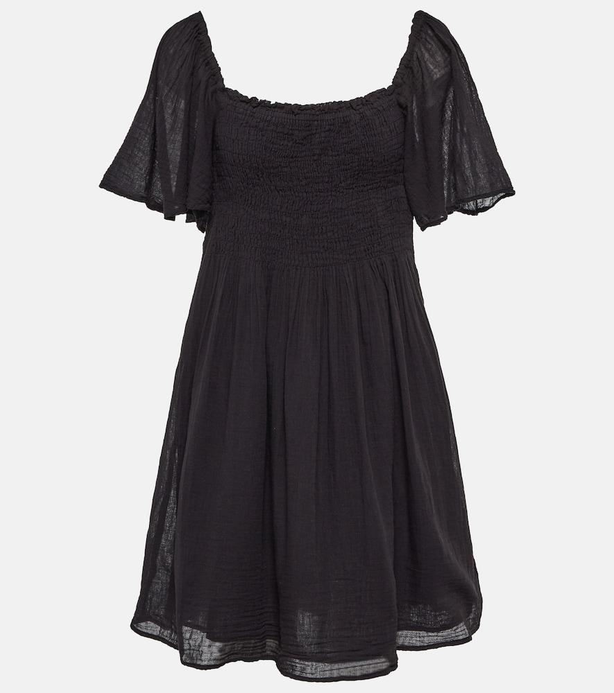 velvet esme cotton gauze minidress
